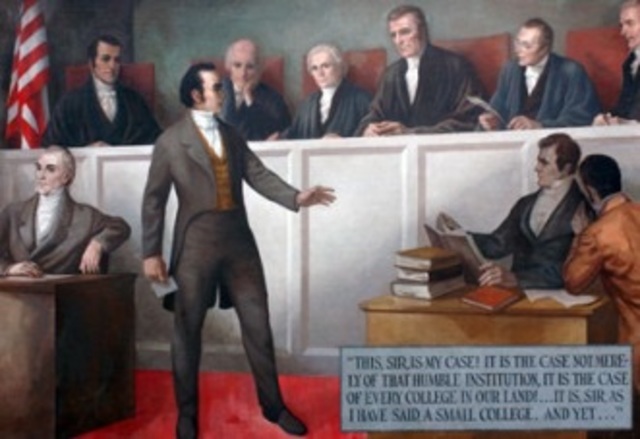 Dartmouth College v. Woodward decision was made