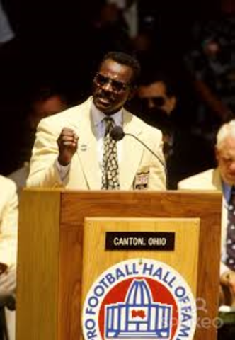 Walter Payton Elected into the Pro Football Hall of Fame