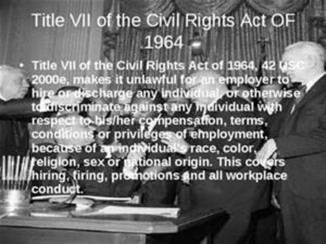 Civil rights act of 1964