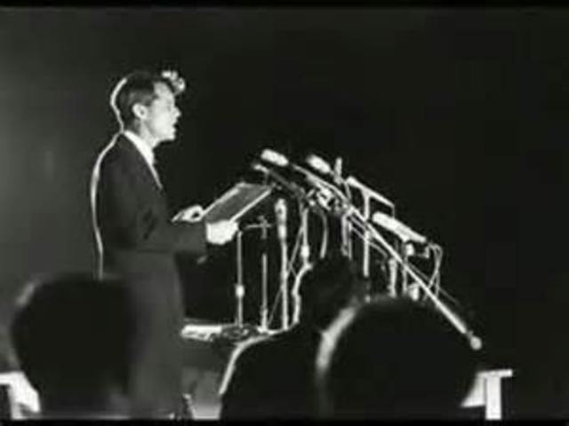 Robert Kennedy speech in Indianapolis upon death of MLK