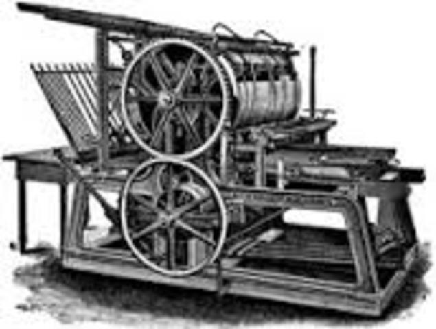 creacion de la imprenta