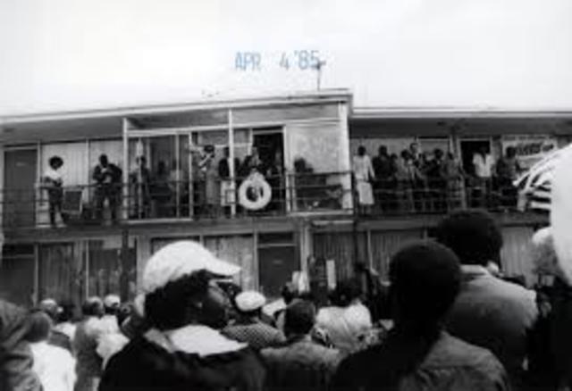 Martin Luther King Jr. is assassinated