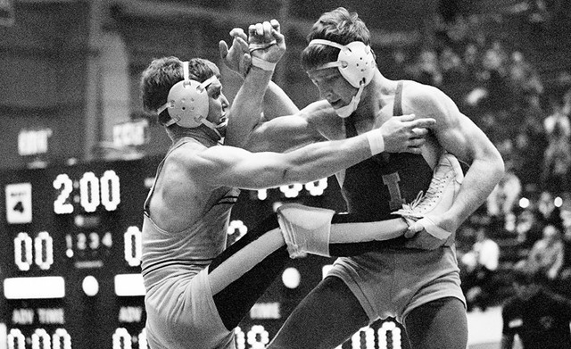 Dan Gable loses in the NCAA finals