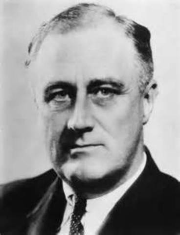 FDR dies, Harry S. Truman becomes President