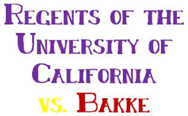 Regents of the University of California v. Bakke