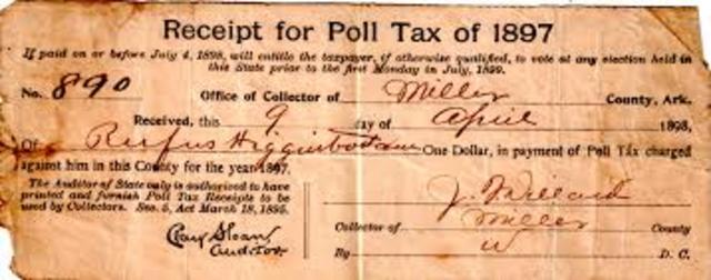 Poll Taxes