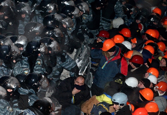 Разгон Евромайдана