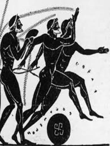 The First Olympic Games 776 BCE