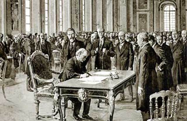 treaty of versailles