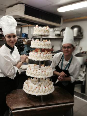 Me graduo en dirección de cocina