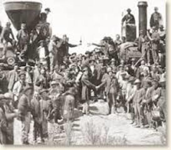 Completion of Transcontinental Railroad
