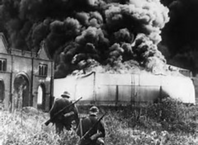 Nazis invade Denmark, Norway, the Netherlands, Luxembourg and Belgium – take control