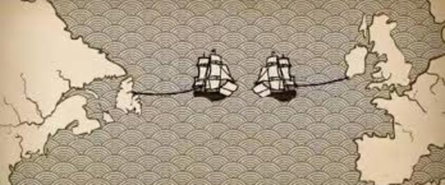 first transatlantic telegraph cable laid