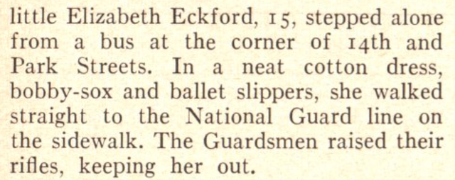The Nine attempted to enter Central High