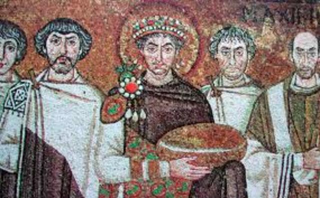 El emperador bizantino Justiniano II derrota a los búlgaros.