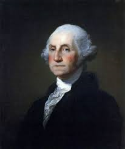 George Washington becomes president