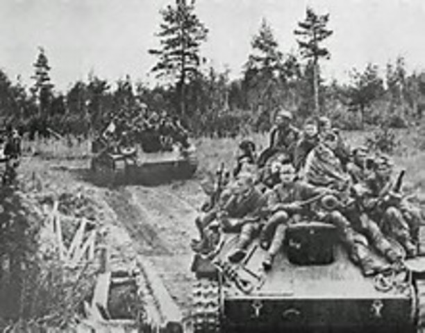 Hitler breaks Pact with Stalin’s Russia and invades - USSR which now joins England in fighting the Germans