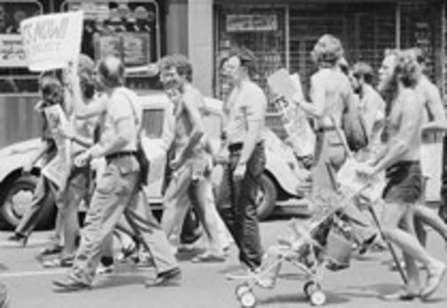America's first gay parade