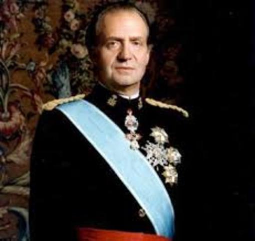 Juan Carlos I rey de España