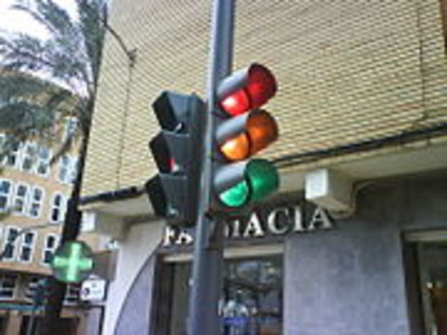 Electric stop light was invented