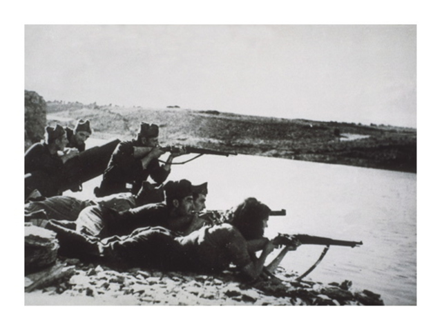 Inici Batalla de l'Ebre (Antonia Cantacorps)