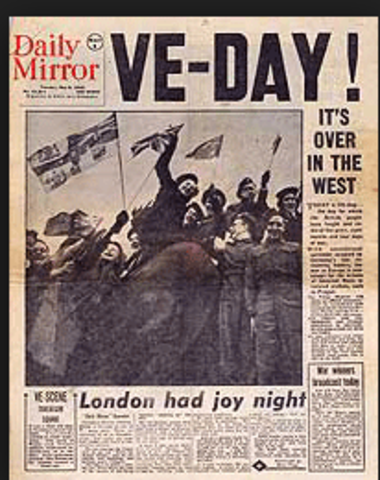 VE Day, Germany Surrenders