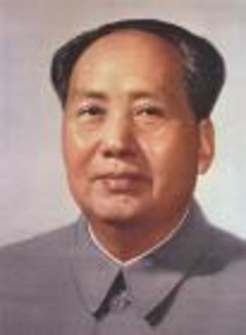 Mao Zedong takes control of China