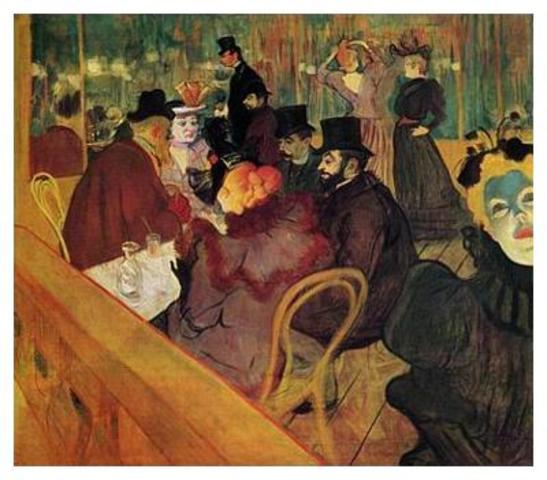 At the Moulin Rouge