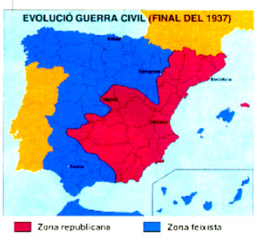 Ocupació Gijón pels nacionals (Judit Huguet)