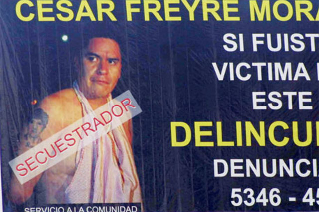 Detención de Cesar Freyre Morales