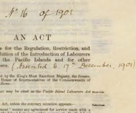 Immigration Restriction Act of 1901
