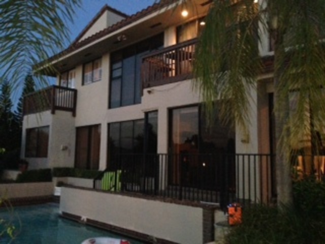 We bought a new house