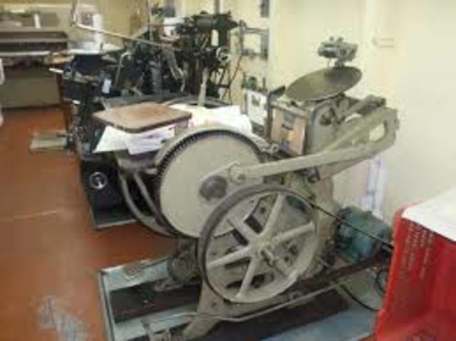 IMPRENTA MÓVIL (SIGLO X)