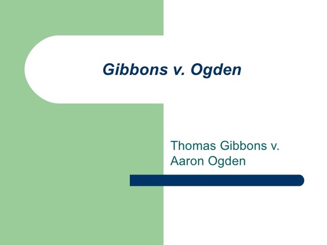 Gibbons v. Ogden