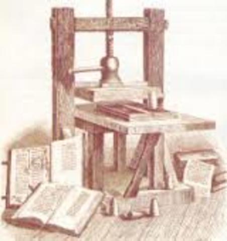primera maquina de imprenta