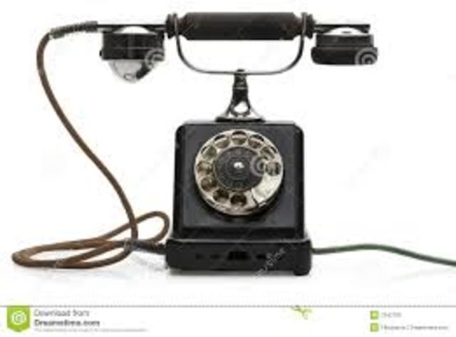 estados unidos inventa el primer telefeno de casa