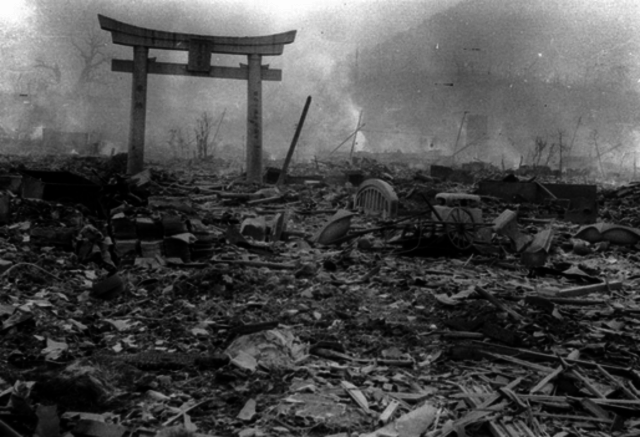 Nagaski Bombed