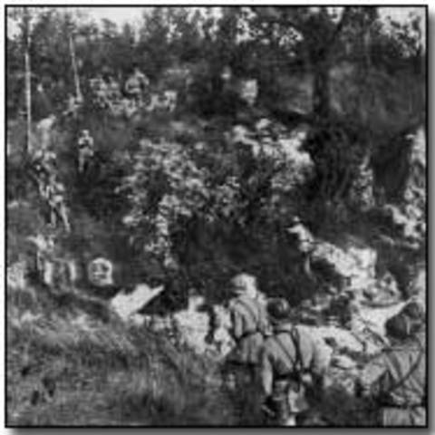 The Second Battle of the Marne started which signified the start of the collapse of the German army