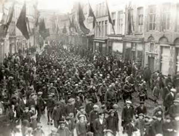 Einde eerste wereld oorlog