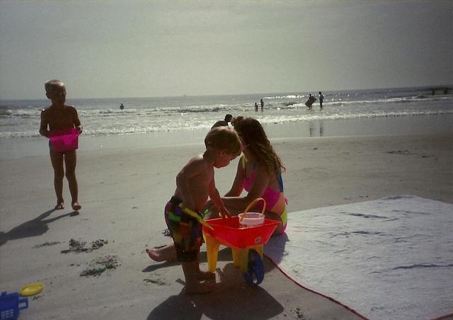 First Visit To The Beach