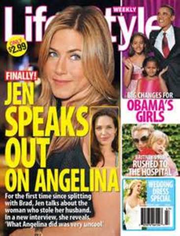 Divorce papers come out.