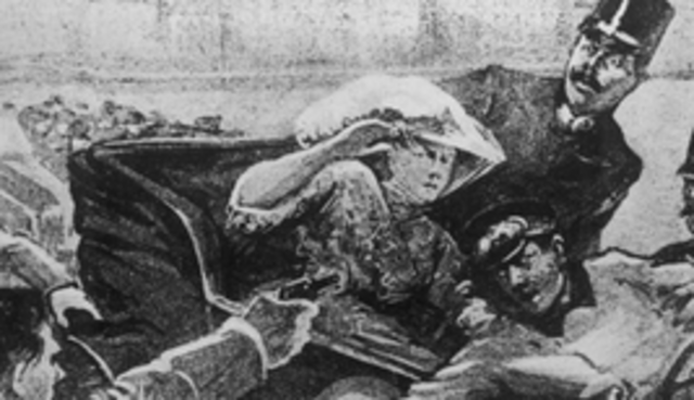 Assassination of Archduke Franz Ferdinand and his Wife
