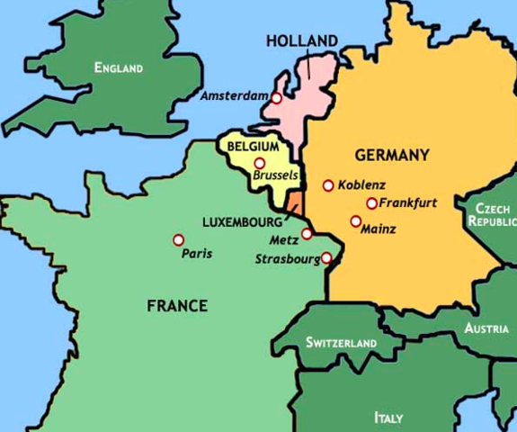 Germany Delcares war on France