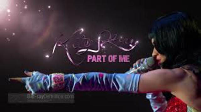 she released her movie "Part Of Me"