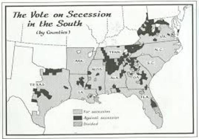 South Secedes from Union