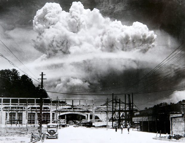 End of WWII, Japan Surrenders, U.S. uses first a-bomb