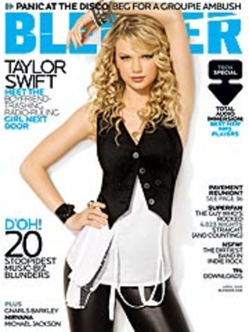 First magazine cover