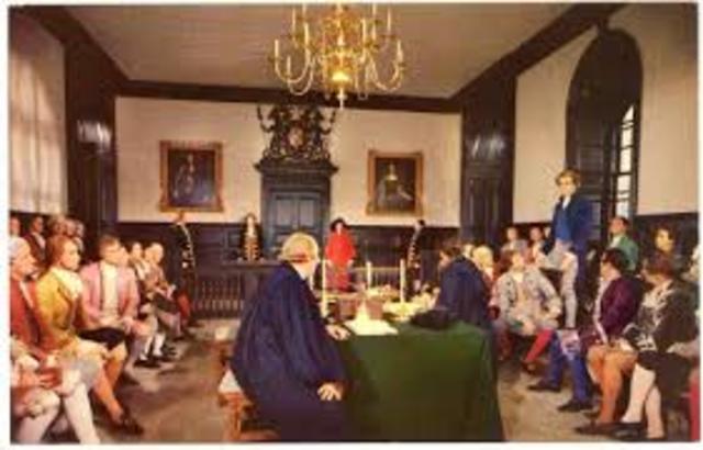 Virgina House of Burgesses