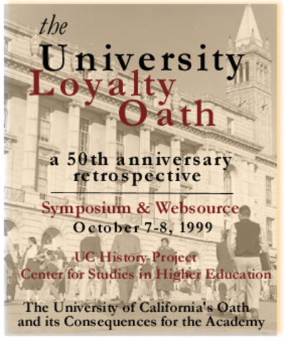 Loyalty Oath Controversy at University of California