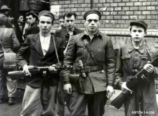 Hungarian rebellion ends by Soviets